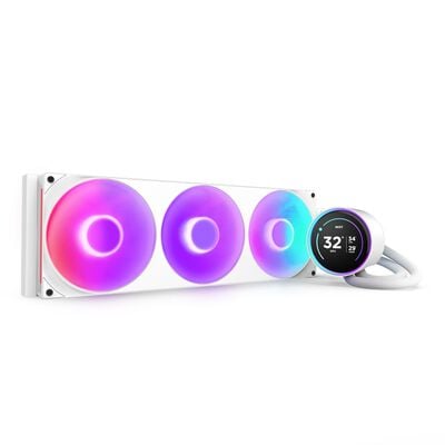 NZXT  KRAKEN ELITE 420 RGB RL-KR42E-W2 (ホワイト) 