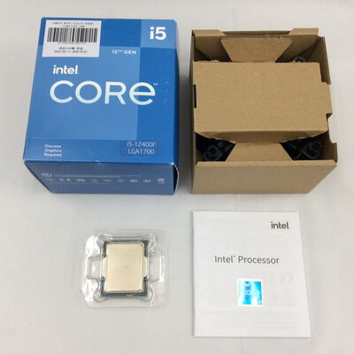 【浜松店】中古  INTEL Core i5 12400F  (1700/2.5G/18M/C6/T12) 148615 