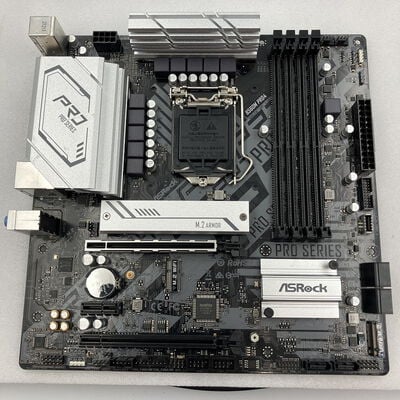 【新潟店】中古  ASRock B560M Pro4 (B560 1200 mATX DDR4) 144870 