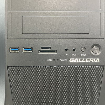 【新潟店】中古  THIRDWAVE GALLERIA XV(i7 8700K/16GB/SSD1TB/HDD2TB/GTX1070Ti/W11H) 3290007164 