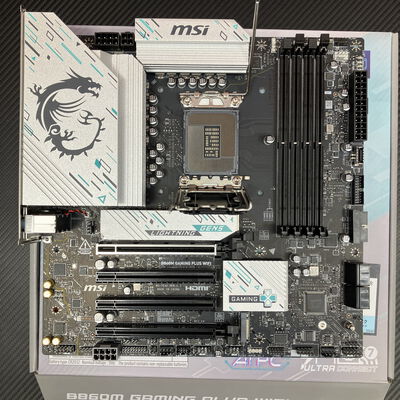 【富士青葉店】中古  MSI B860M GAMING PLUS WIFI (B860 1851 mATX DDR5) 175462 