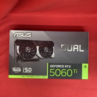 【千葉店】中古  ASUS DUAL-RTX5060TI-16G（RTX5060Ti 16GB） 3480039260 