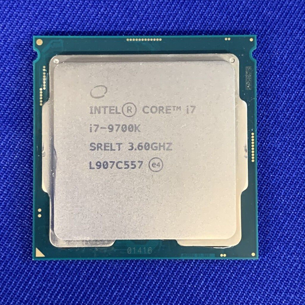 中古 INTEL Core i7 9700K (1151/3.60GHz/12M/C8/T8) 138481