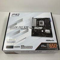 中古  ASRock B650M Pro X3D (B650 AM5 mATX DDR5) 3410014834 