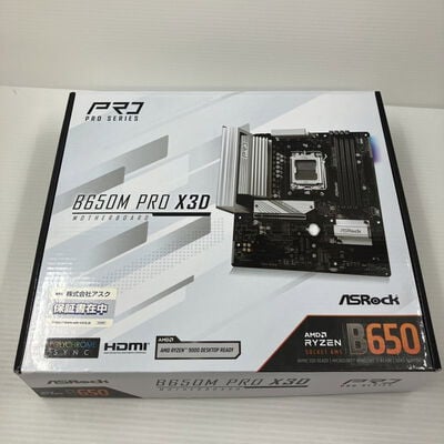 【秋葉原本店】中古  ASRock B650M Pro X3D (B650 AM5 mATX DDR5) 3410014834 