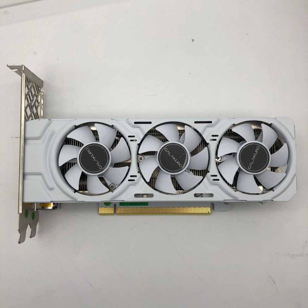 中古 玄人志向 GeForceRTX4060LPWhite 4860000868 ｜ パソコン