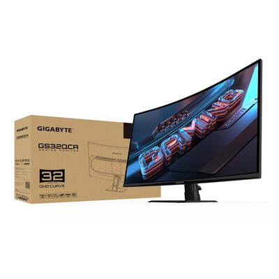 GIGABYTE  GS32QCA (31.5インチワイド 湾曲液晶モニター) 