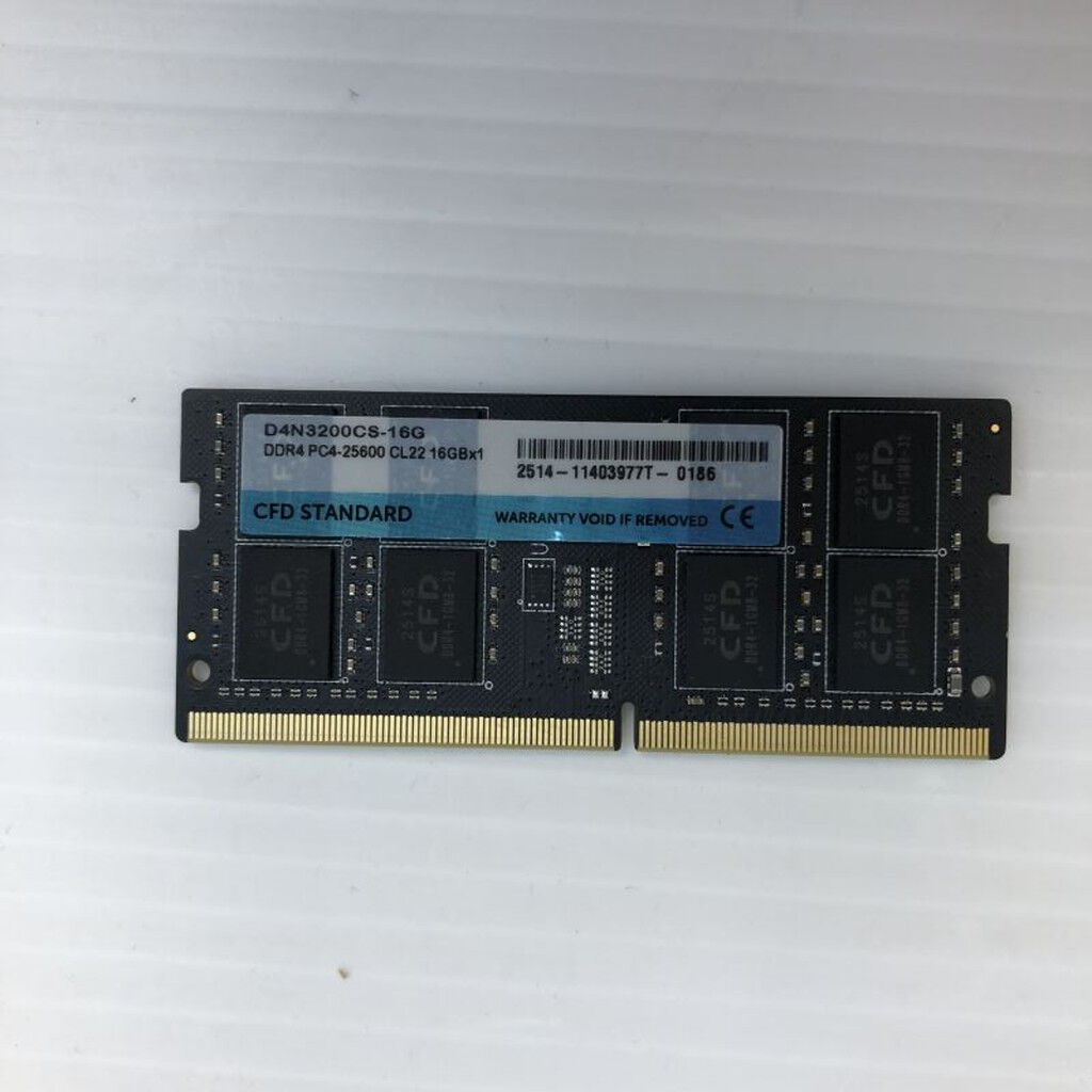 中古 CFD STANDARD DDR4 PC4-25600 CL22 16GB 5230000727 （302299