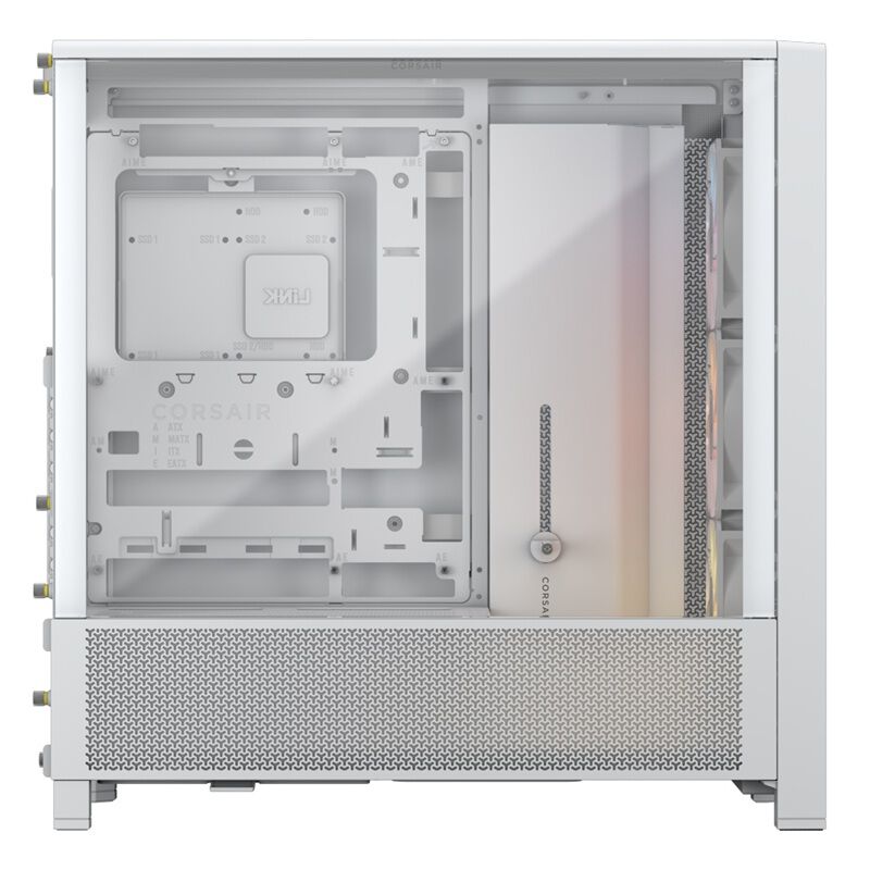 Corsair FRAME 4000D RS ARGB White CC-9011297-WW (E-ATX ガラス