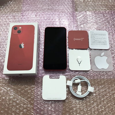 【宮崎恒久店】中古  【国内版SIMフリー】Apple iPhone13 6.1インチ 128GB (PRODUCT)RED  MLNF3J/A 147337 