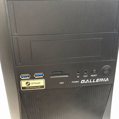 【宇都宮鶴田店】中古  GALLERIA XA7C-R36T (i7 8700/16GB/SSD512GB/HDD1TB/GTX1660Ti/W11H) 5280001681 
