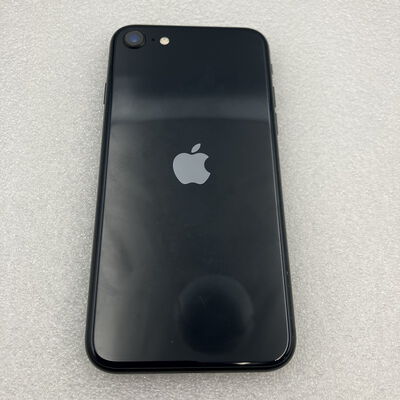 【新潟店】中古  【au版SIMフリー】Apple iPhoneSE 4.7インチ (第3世代) 64GB (ミッドナイト) MMYC3J/A 154842 