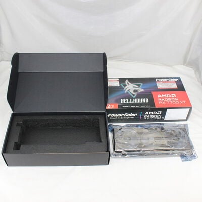 中古  PowerColor Hellhound AMD Radeon RX 7700 XT 12GB GDDR6（RX 7700 XT 12GB） 3480033678 