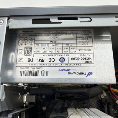 【津ラッツ店】中古  THIRDWAVE(i5 10400/16GB/SSD500GB/HDD1TB/GTX1650/W11H) 4660002142 