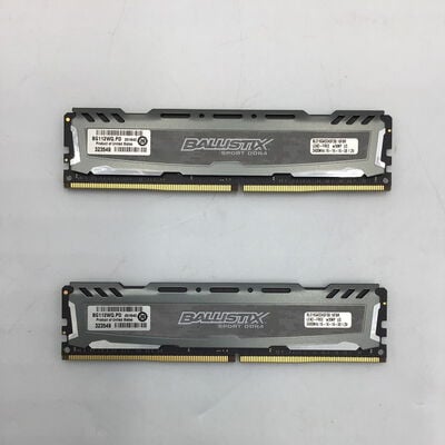 【白山FM松任店】中古  16GB 2枚組(合計32GB) PC4-19200/DDR4-2400 デスクトップ用 190917 