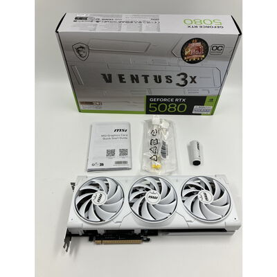 【秋葉原本店】中古  MSI GeForce RTX 5080 16G VENTUS 3X OC WHITE(RTX5080 16G) 176531【8/14価格改定!】 