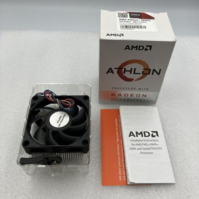 【新潟店】中古  AMD Athlon 3000G (AM4/3.5/5M/C2/T4/35W) 141885 