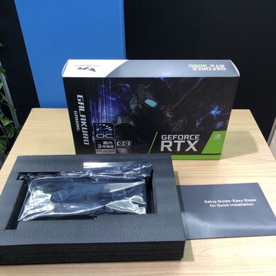 【甲府飯田店】中古  玄人志向 GG-RTX3060-E12GB/OC/DF (RTX3060 12GB) 144779 