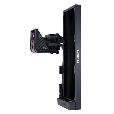 Lian-Li  HydroShift II OLED CURVED 360 Fanless GHS2OLDC36NB (360mm ファンレス ブラック) 