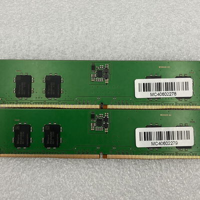 【新潟店】中古  8GB 2枚組(合計16GB) PC5-44800/DDR5-5600 デスクトップ用 190896 