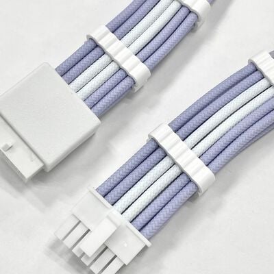 ドスパラセレクト  PSUEX-12V-PASTELPURPLE (電源延長ケーブル) 
