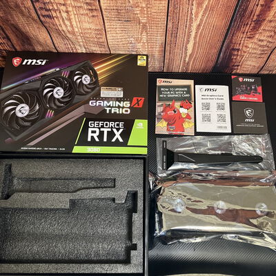 【富士青葉店】中古  MSI GeForce RTX 3080 GAMING X TRIO 10G (RTX3080 10G) 143511 