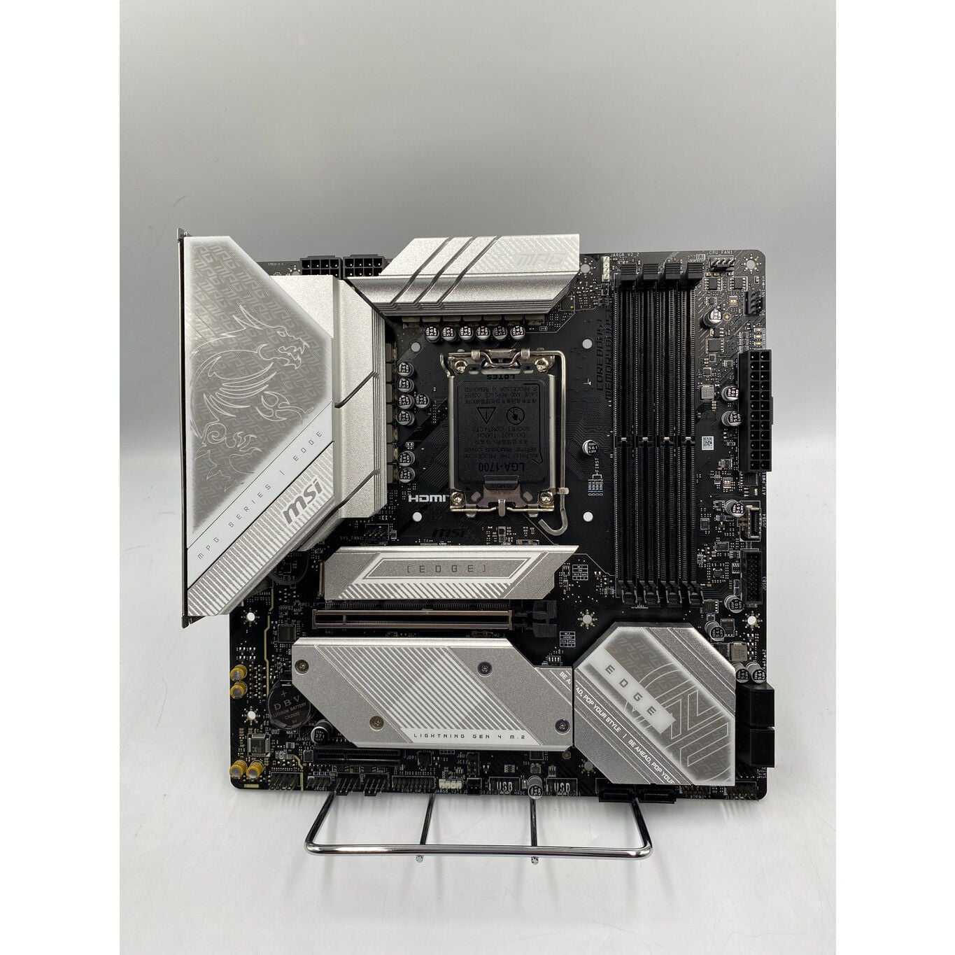 【中古】msi MAG B760M EDGE TI WiFi 中古 MSI MPG B760M EDGE TI WIFI (B760 mATX DDR5) 167317 （388178