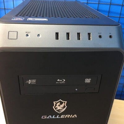 【博多店】中古  GALLERIA　BTOパソコン (Ryzen 7 3700X/32GB/RX6700XT/OSなし) 3310006676 