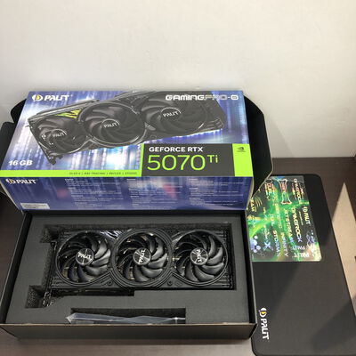 【福山ココローズ店】中古  Palit NE7507T019T2-GB2031U(RTX5070Ti GamingPro-S) 5090000828 