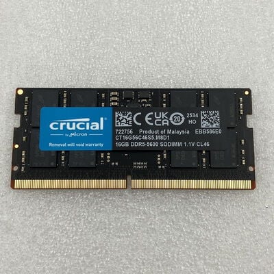 【新潟店】中古  PC5-44800 16GB ノート用 178698 