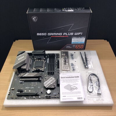 【甲府飯田店】中古  MSI B650 GAMING PLUS WIFI (B650 AM5 ATX DDR5) 168271 