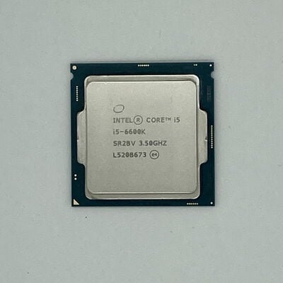 【八王子店】中古  INTEL Core i5-6600K(1151/3.50GHz/6M/C4/T4) 128734 