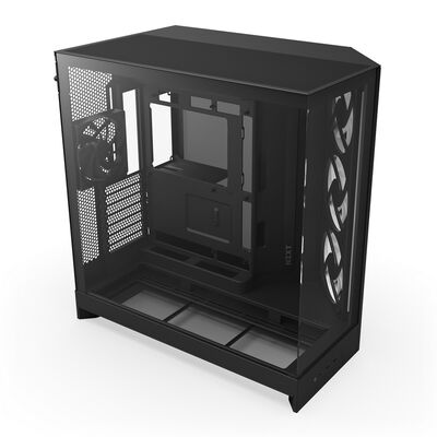 NZXT  H9 FLOW RGB CM-H92FB-R1 (E-ATX ガラス ブラック) 