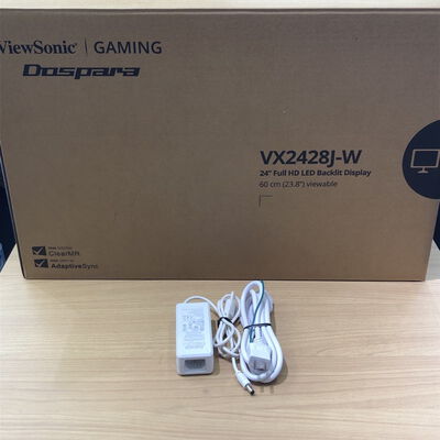 【甲府飯田店】中古  ViewSonic VX2428J-W-7 23.8インチワイドゲーミングモニタ （フルHD 1920x1080 180Hz） 4720003132 