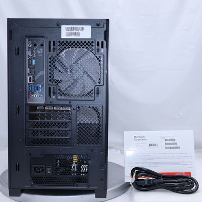 【通販センター】中古  デスクトップPC SURUGA 7000GC(AMD Ryzen 5 7500F/32GB/SSD1TB/なし/NVIDIA GeForce RTX5060 8G/W11H64)ブラック 189479 