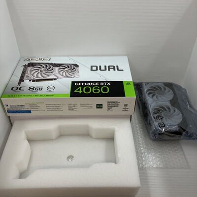 【秋葉原本店】中古  ASUS DUAL-RTX4060-O8G-WHITE (RTX4060 8G) 175569 