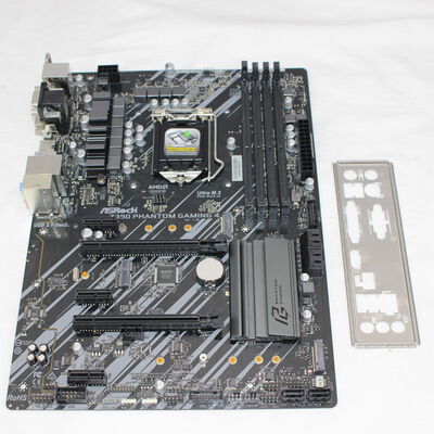 【通販センター】中古  ASRock Z390 Phantom Gaming 4 (Z390 1151 ATX DDR4) 138883 