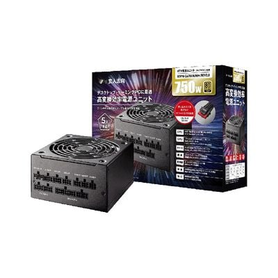 玄人志向  KRPW-GA750W/90+/REV2.0 (750W ブラック) 