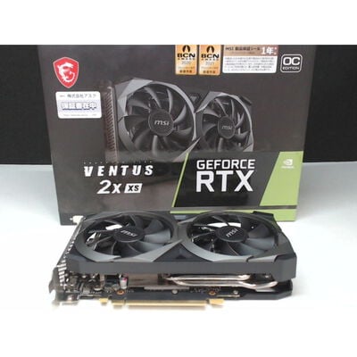【前橋ｲﾝﾀｰｱｶﾏﾙ店】中古  MSI GeForce RTX 3060 VENTUS 2X XS 12G(RTX3060 12G) 175510 