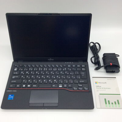 【浜松店】中古  FUJITSU LIFEBOOK U6312/K (INTEL Core i5 1245U /16GB/SSD256GB/-/オンボード/13.3/1920x1080/Wi-Fi/WEBCAM/W11H64/MicrosoftOffice H&B 2024付) 181332 