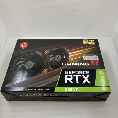 【秋葉原本店】中古  MSI_Geforce_RTX3060Ti_GAMING_X_8G_LHR(RTX3060Ti_8GB) 3410014031 