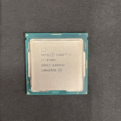 【静岡東瀬名店】中古  INTEL Core i7 9700K (1151/3.60GHz/12M/C8/T8) 138481 