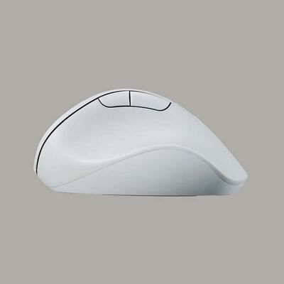 エレコム  M-XGL30DBSKWH (静音 2.4GHz無線マウス "EX-G"5ボタン Lサイズ ホワイト) 