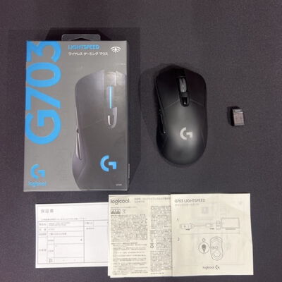【静岡東瀬名店】中古  Logicool G703h (無線 ゲーミングマウス 6ボタン) 146973 