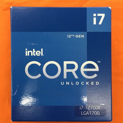 【なんば店】中古  INTEL Core i7 12700K (1700/3.6G/25M/C12/T20) 147857 