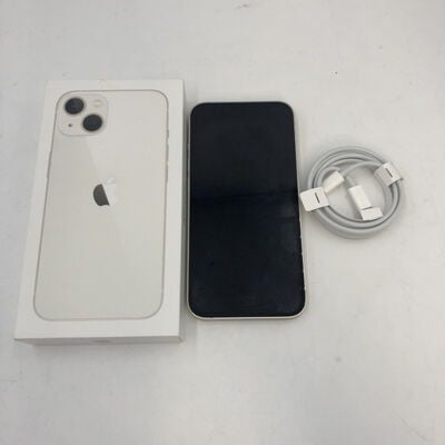 【福井日之出店】中古  【国内版SIMフリー】Apple iPhone13 6.1インチ 128GB (スターライト) MLND3J/A 147336 