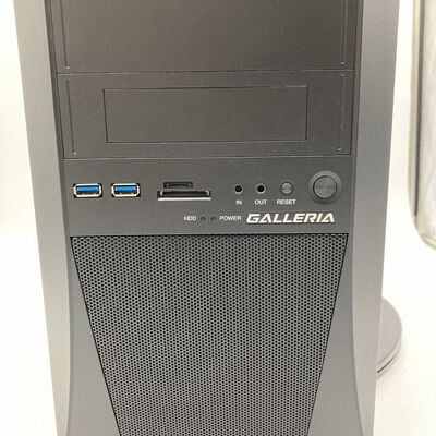 【堺七道店】中古  GALLERIA XV(i7 8700/16GB/SSD525GB/HDD2TB/GTX1070Ti/W11H) 4660002338 
