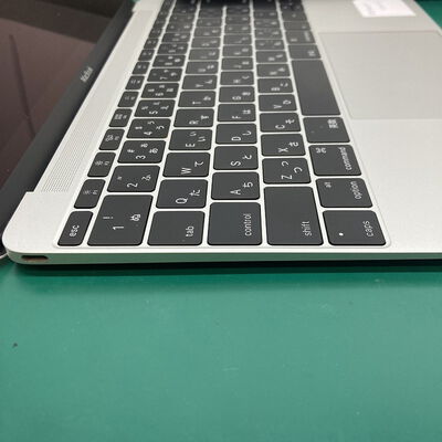 【浦添城間店(沖縄)】中古  Apple MacBook Retina (12 CoreM/1.1GHz 256GB シルバー) MF855J/A 2015 127967 