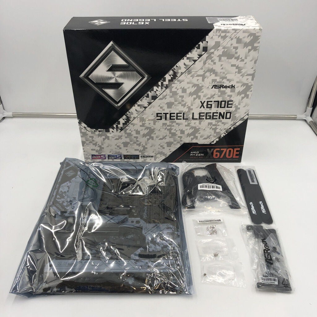 中古 ASRock X670E Steel Legend (X670E AM5 ATX DDR5) 152469