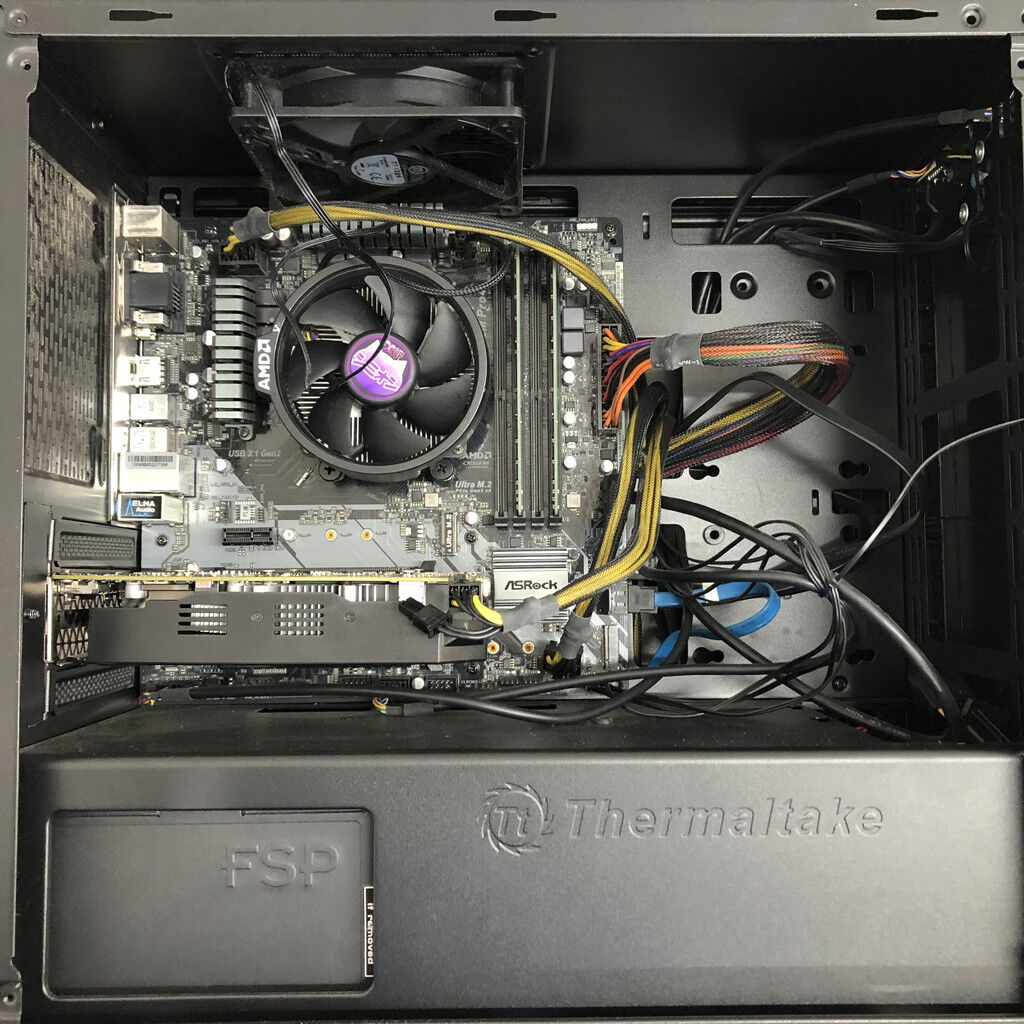 中古 自作PC(Ryzen 3 3100/16GB/GTX1060/SDD無し/HDD無し/OS無し